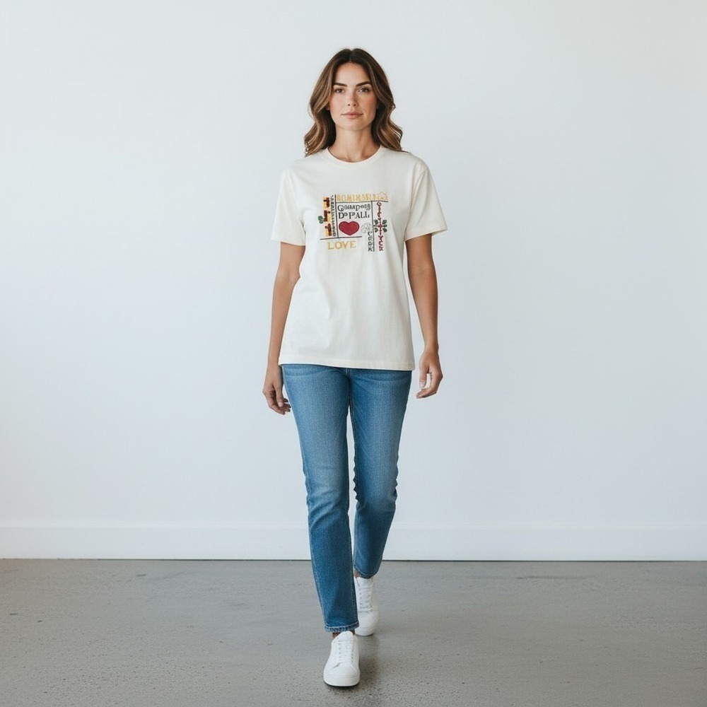 Vintage Cheek-O Women's L Grandma's Do It All Cotton Short Sleeve Tee Shirt USA